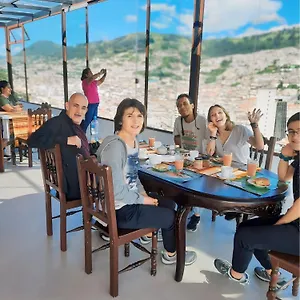 Guest house La Terraza - Roof Terrace Overlooking The North And Historic Centre, Quito